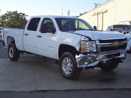 2012 Chevrolet Silverado 2500HD LT Crew Cab 4WD Damaged Fixer RUNS! Low Miles!!, US $23,900.00, image 2