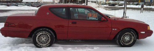 1988 mercury cougar ls sedan 2-door 5.0l