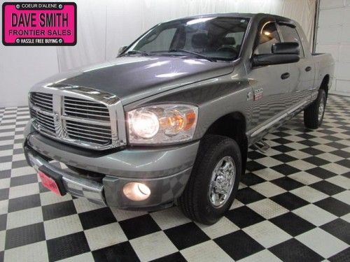 2009 mega cab short box diesel 6 speed manual heated leather tint tow hitch