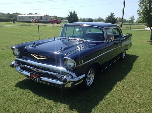 1957 chevrolet bel air base sedan 4-door 4.6l