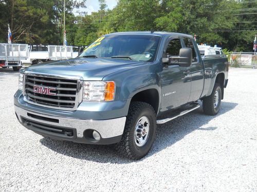 2007 gmc sierra 2500hd work truck ext. cab 4wd 4x4 4x4 4x4!!! very clean!!!