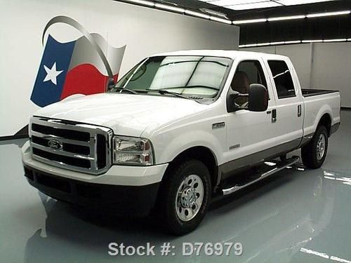 2006 ford f-250 crew diesel auto 6-pass side steps 74k texas direct auto