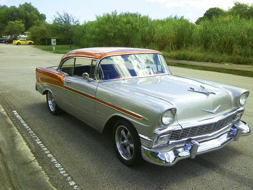 1956 custom chevy bel-air -2 door