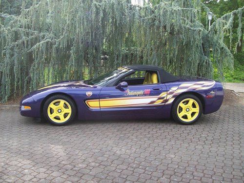 1998 chevrolet corvette indy 500 pace car,