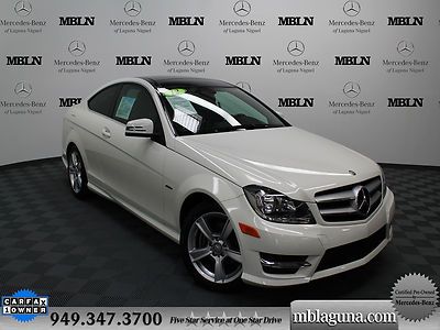 2012 mercedes-benz c-class 2dr cpe c250 rwd