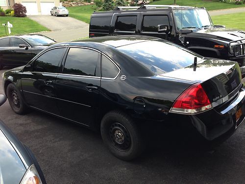 2007 chevy impala police 9c1 black 75k