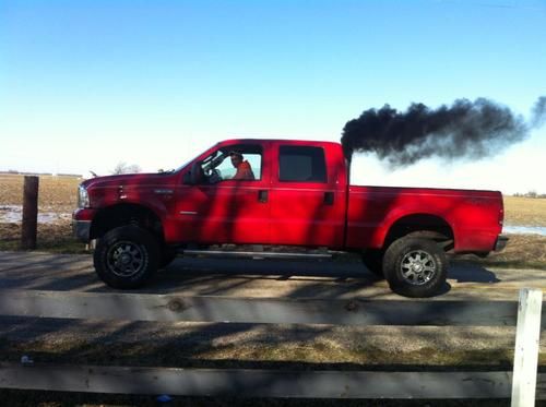 2005 ford f-250 super duty lariat crew cab pickup 4-door 6.0l