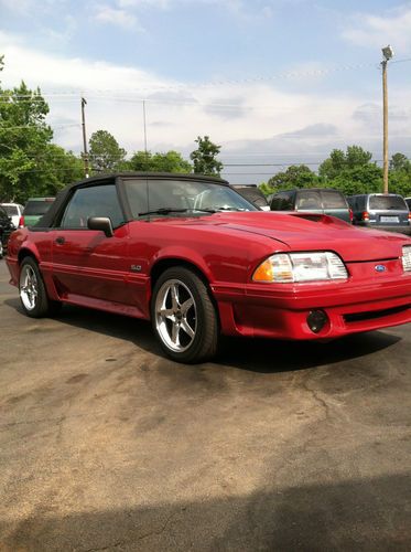 1990 ford mustang gt convertible 2-door 5.0l