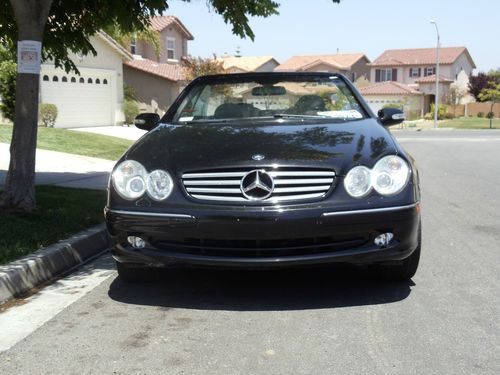 2005 mercedes clk 320 convertible 78k