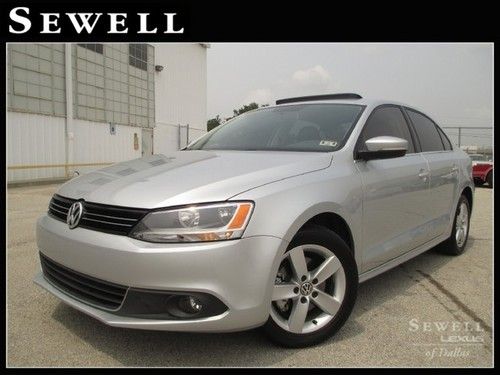 2012 jetta tdi premium navigation fender audio bluetooth 1-owner extra clean!