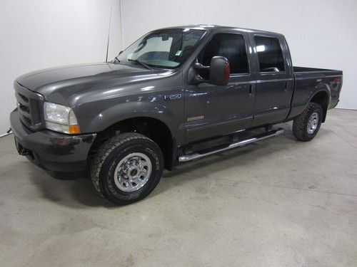 2003 ford f250 crew cab xlt short bed 4x4 6.0l v8 turbo diesel co owned 80 pics