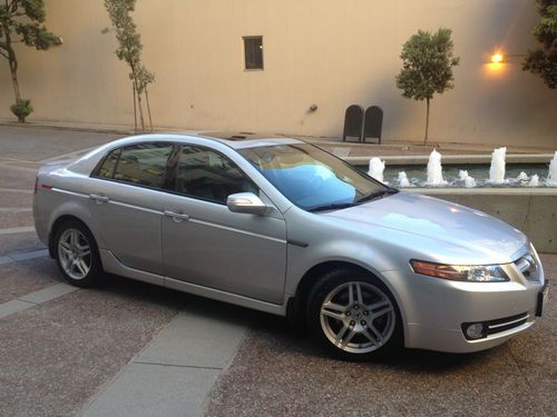 2008 acura tl 3.2l v6 silver - great condition + clean!