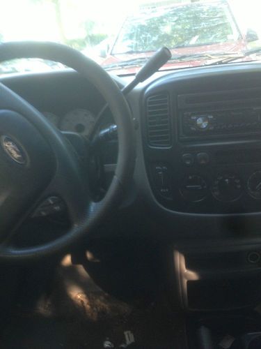 2001 ford escape xls 4x4 red red red, image 6