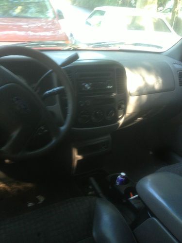 2001 ford escape xls 4x4 red red red, image 12