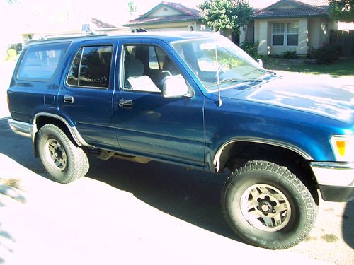 1993 toyota 4runner sr5 sport utility 4-door 3.0l