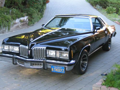 *** 1977 PONTIAC GRAND PRIX, SJ - TRIPLE BLACK ****, image 4