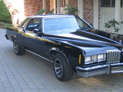 *** 1977 PONTIAC GRAND PRIX, SJ - TRIPLE BLACK ****, image 5