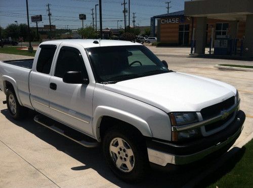 2005 chevrolet silverado 1500 ls extended cab pickup 4-door 5.3l z71 runs nice