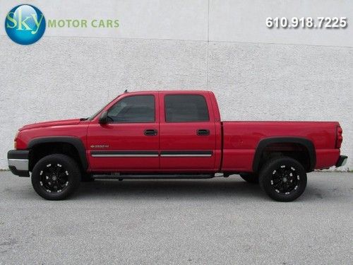 4x4 2500hd crew cab lt3 bose audio heated leather seats