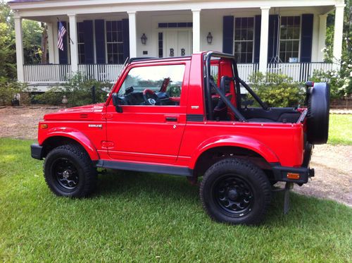 1994 suzuki samurai 4x4, fuel injected, two part hard top, fantastic condition