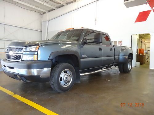 2007 chevrolet silverado 3500 duramax 6.6l diesel 4x4 dually