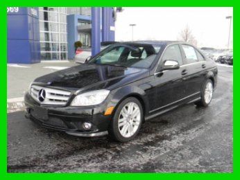 2009 mercedes benz c300 sport  cpo certified  awd sedan