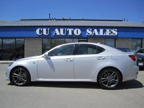 2012 lexus is 250 f sport  automatic 4-door sedan