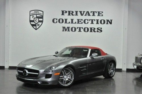 2012 sls amg roadster* msrp $224k* loaded* unique!!!!