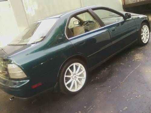 1995 honda accord lx sedan 4-door 2.2l - 18" rims w/ nitto tires - no reserve !