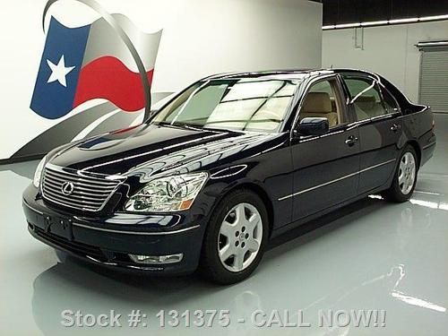 2004 lexus ls430 sunroof nav rear cam climate seats 62k texas direct auto