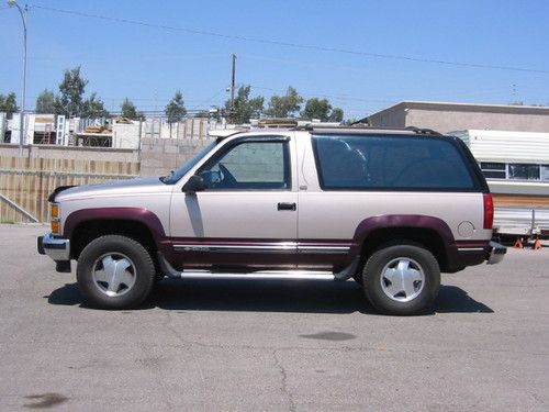 1992 chevorlet k1500 blazer no reserve!!!