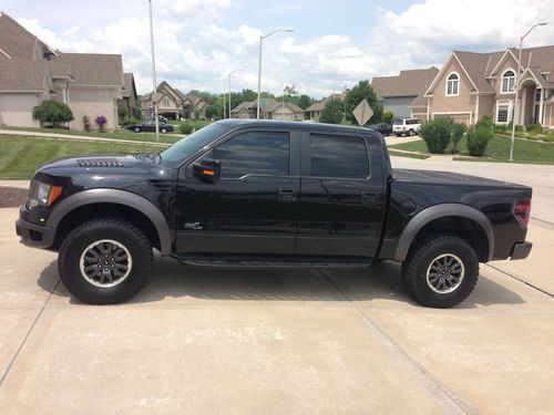 2011 ford f-150 svt raptor crew cab pickup 4-door 6.2l