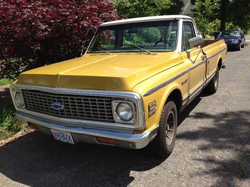 1972 chevy c-10 1/2 ton pick up