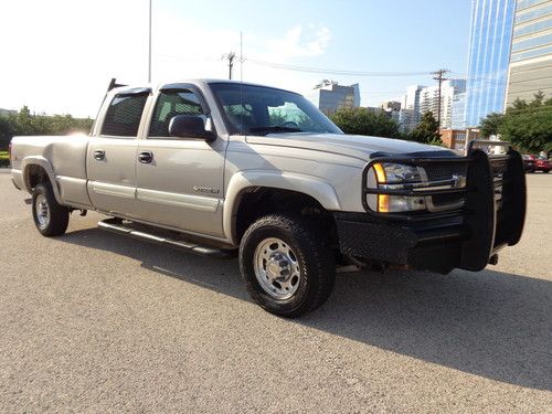 Tx norust 04 silverado 2500hd crewcab 6.0l 4x4 clean 190k mls works&amp;drives great