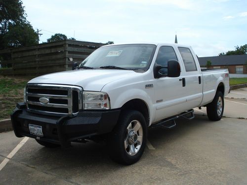 2006 ford f350 diesel 4x4 srw crew cab with king ranch wheels