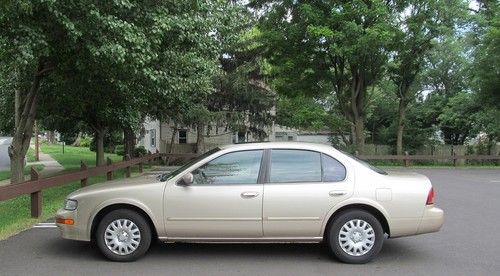 1998 nissan maxima gle - moonroof, leather, no reserve! high bid wins car!