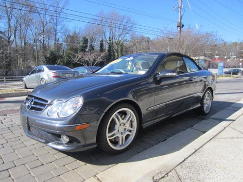 2009 mercedes-benz clk550 cabriolet v8