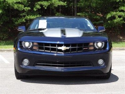 RS Blue 2LT Coupe 3.6L 323HP Automatic Auto Leather Tan Warranty Silver Stripes, image 2