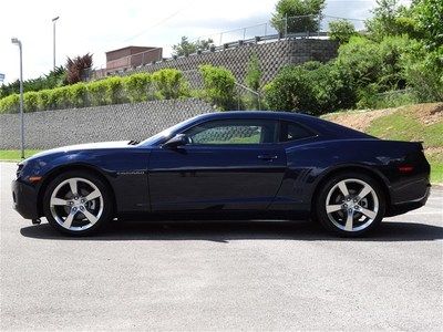 RS Blue 2LT Coupe 3.6L 323HP Automatic Auto Leather Tan Warranty Silver Stripes, image 4