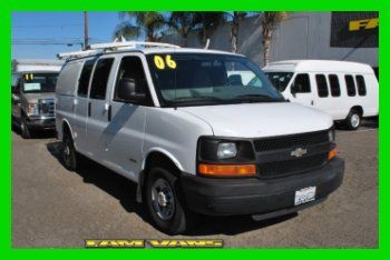 2006 chevrolet express g2500 pro series work van