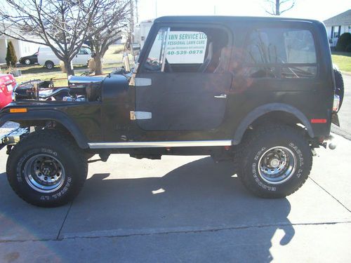 1980 jeep cj7 renegade  high performance fresh chevy motor