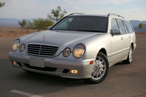 Beautiful 2000 mercedes benz e320 wagon 3rd seat mechanically excellent too