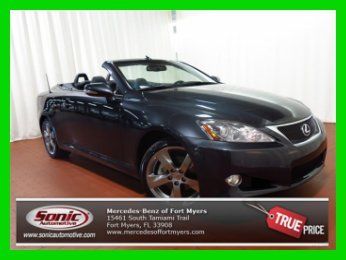 2010 lexus is250c hard top 2.5l v6  convertible premium clean look low reserve