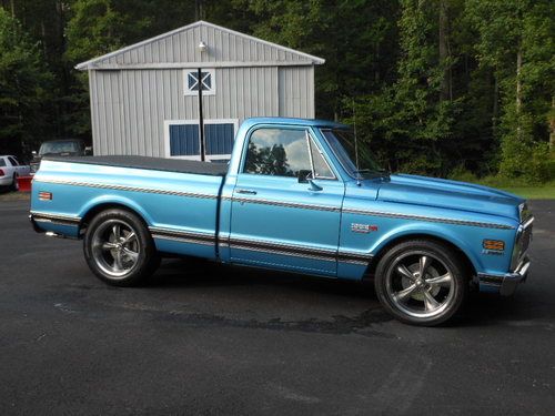 1972 chevrolet cheyenne super original 402 big block short bed a/c tilt auto