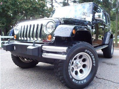 Jeep wrangler unlimited sahara low miles 4 dr suv manual gasoline 3.8l v6 sfi oh