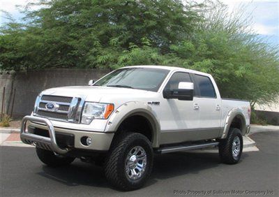 2010 ford f-150 crew cab lariat bad boy lifted