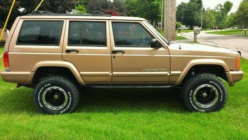 Lifted 1999 jeep cherokee classic sport utility 4-door 4.0l