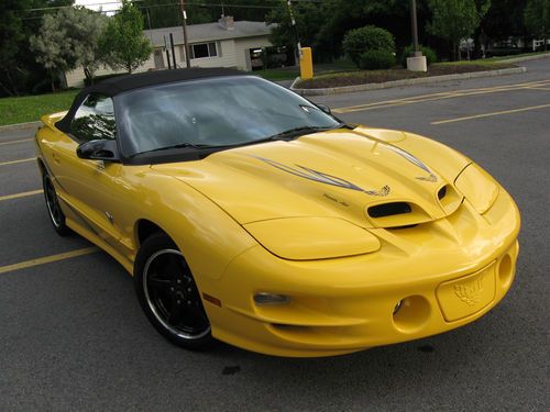 2002 firebird trans am convertible collectors edition ws6 automatic 600 miles