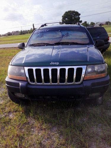 1999 jeep grand cherokee laredo 4 x 4 wheel drive