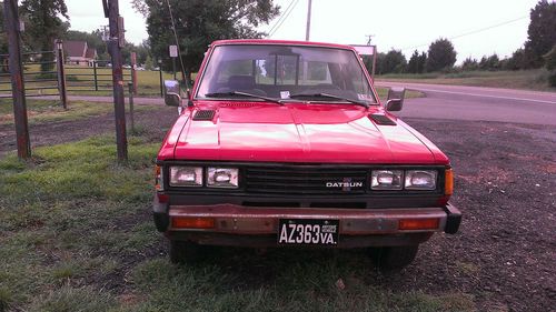 nissan datsun 720 pickup truck, image 4